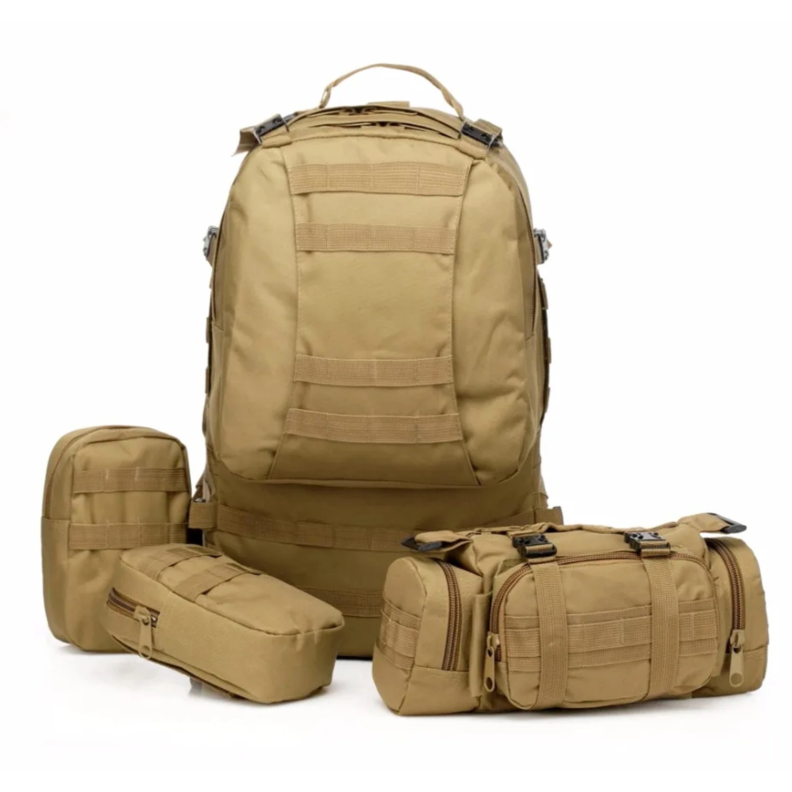 Extralink Military Plecak szkolny podróżny taktyczny 4w1 wojskowy turystyczny survival 50l mil-668 - obrazek 3
