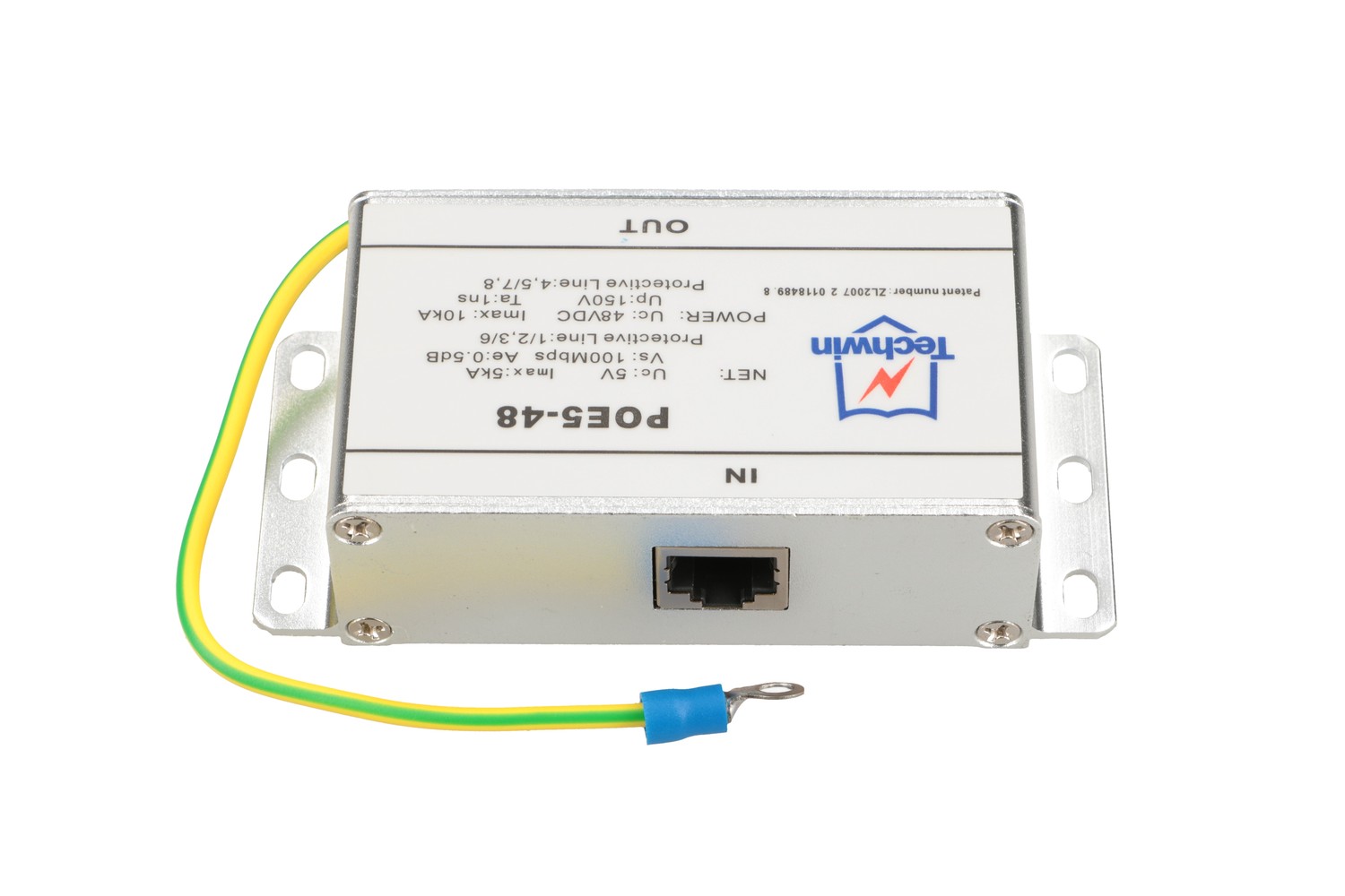 Odgromnik PoE POE5-48, 100Mbps - obrazek 4