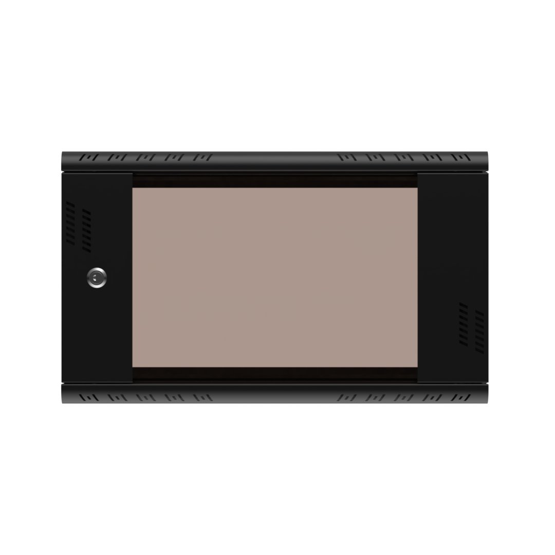 Extralink Premium 6U 600x450 Czarna | Szafa rack | beznarzędziowy montaż, montowana na ścianie