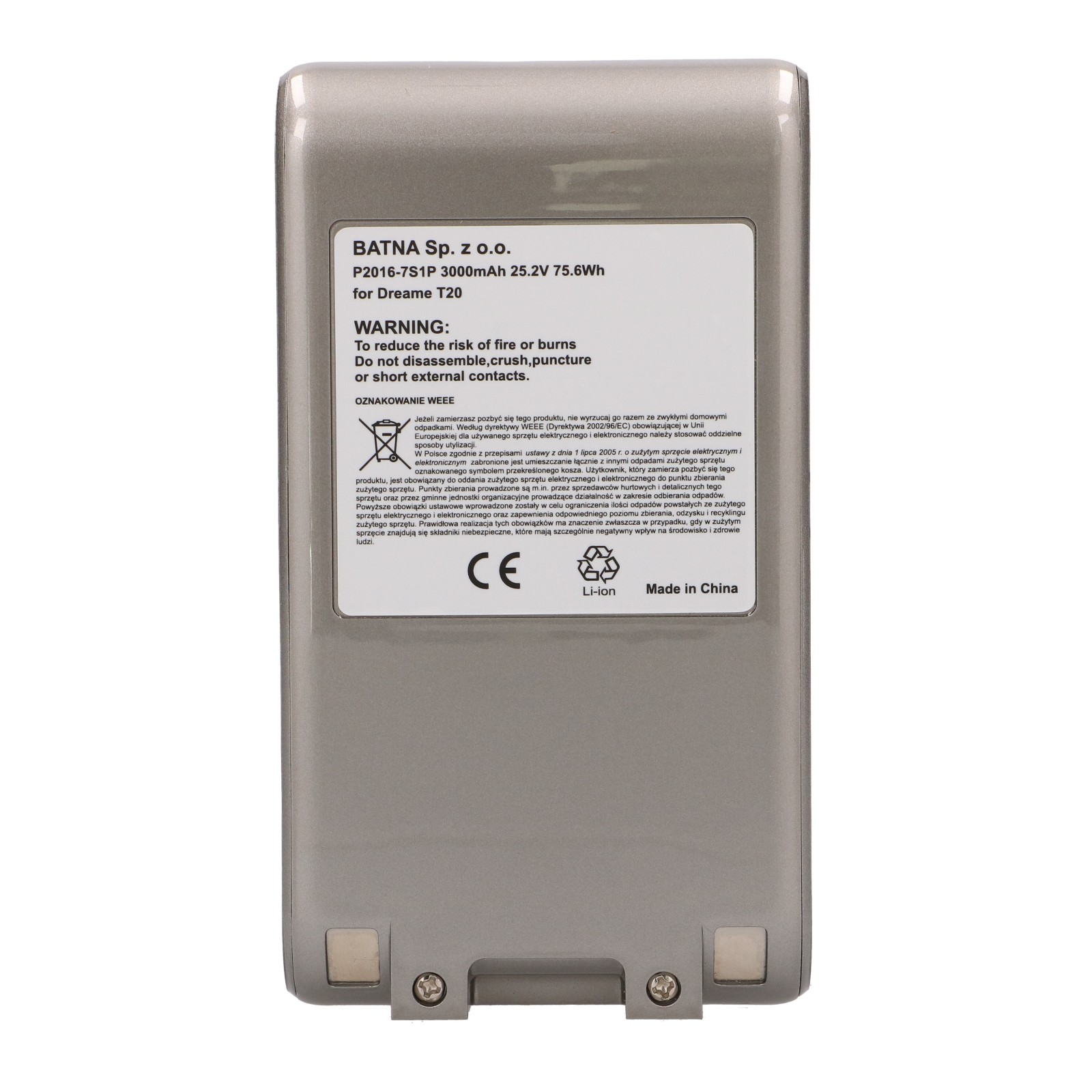 Dreame T20 P2016-7S1P 3000mAh 25.2V | Bateria akumulator | - obrazek 2
