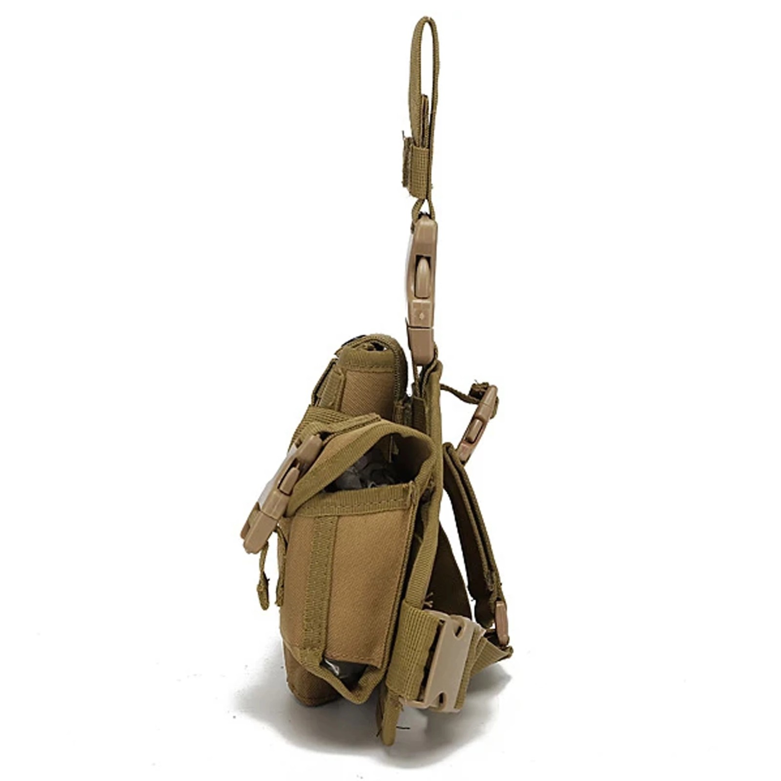 Extralink Military Modułowy panel udowy taktyczny wojskowy z kaburą na broń pistolet molle asg mil-1118 - obrazek 3