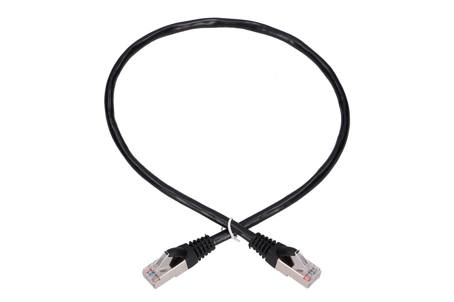 Extralink Kat.5e FTP 0.5m | Patchcord LAN | Miedź Kabel sieciowy skrętka - obrazek 2