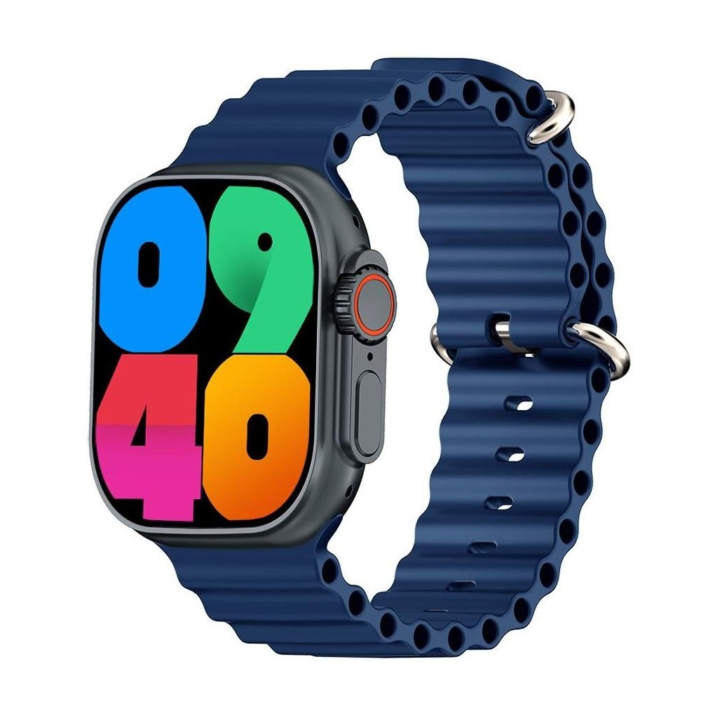 Extralink Lifestyle Smartwatch V9UltraMax V2 | Smartband | navy blue/black band