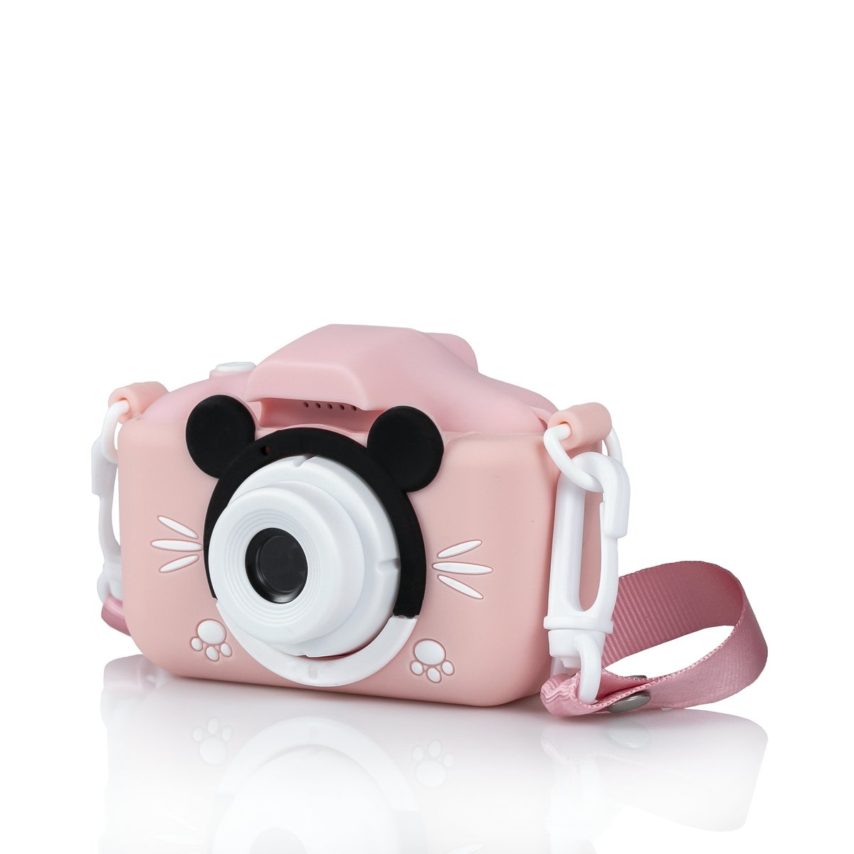 Extralink Kids Camera H31 Single Różowy | Aparat cyfrowy | 1080P 30fps, wyświetlacz 2.0" - obrazek 3