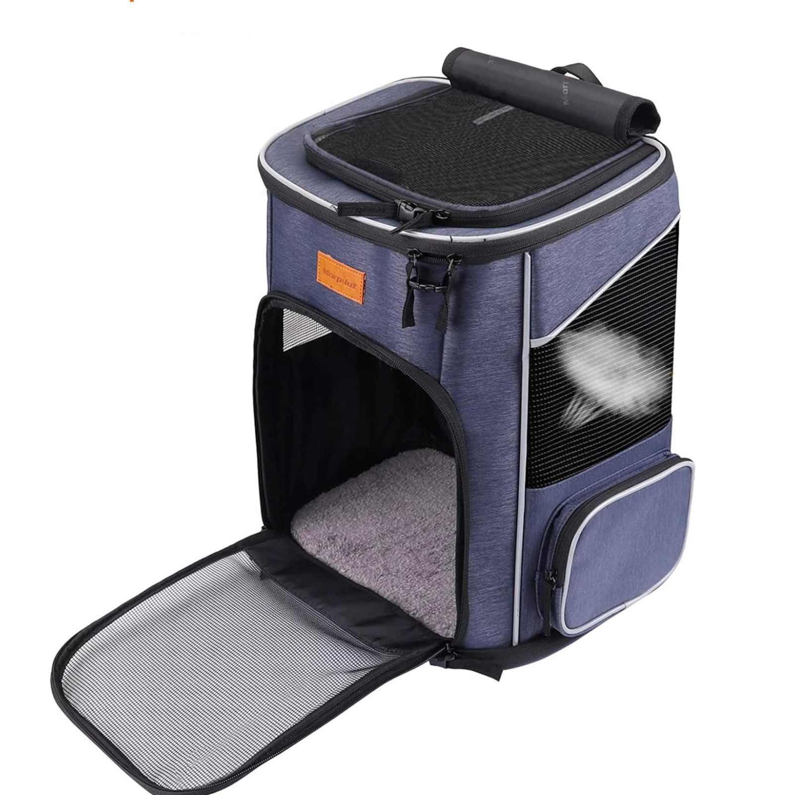 Extralink Pets | Plecak dla kota psa | transporter wentylowany torba kojec dla zwierząt duży pet-744 - obrazek 3