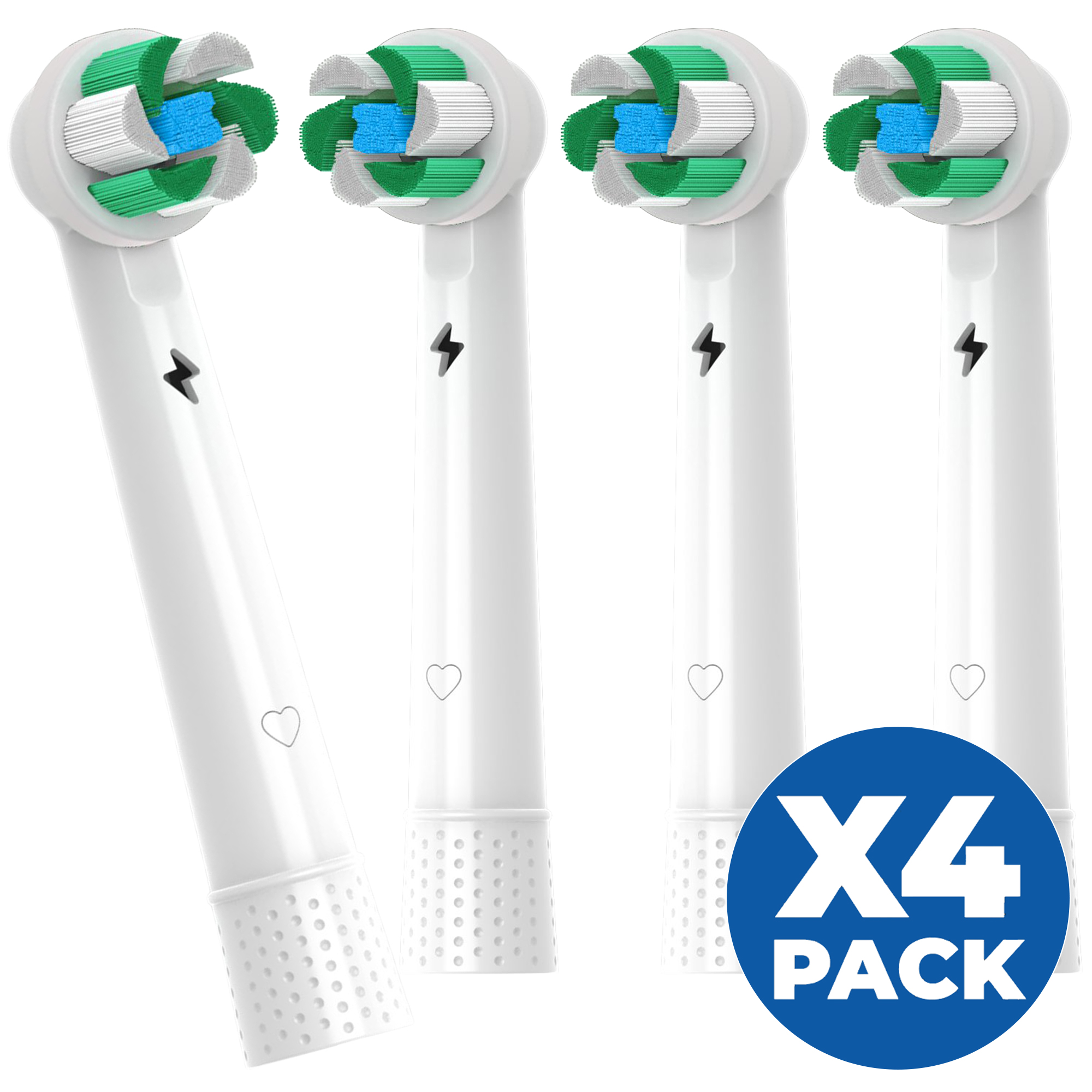 Extralink | Końcówki do szczoteczek | kompatybilne z regular Oral-B series pro (4-pack)
