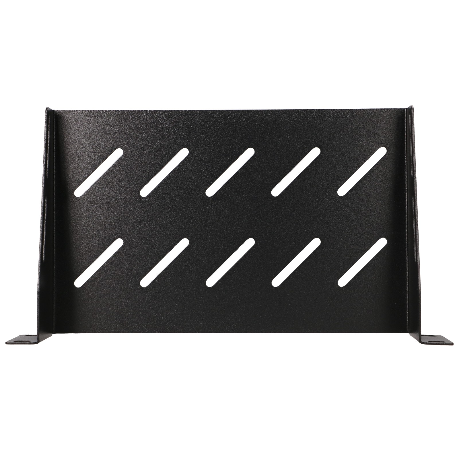 Extralink Shelf 1U | Półka do szaf rack 10" | czarna - obrazek 5