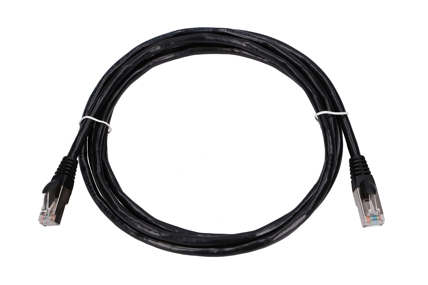 Extralink Kat.5e FTP 2m | Patchcord LAN | Miedź Kabel sieciowy skrętka - obrazek 2