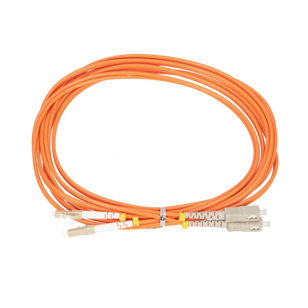 Extralink SC/UPC-LC/UPC | Patchcord | Wielomodowy, OM2, Duplex, 3mm, 3m - obrazek 2