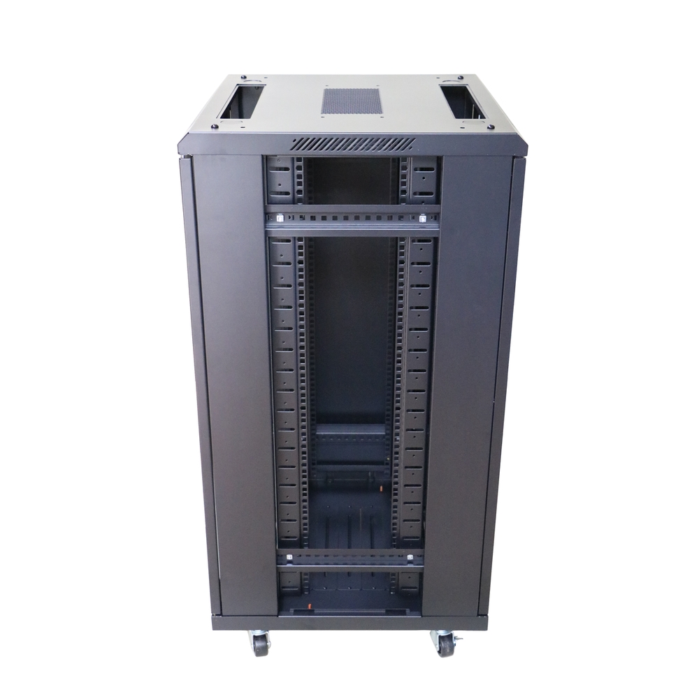 Extralink 22U 600x600 Czarna | Szafa rack | stojąca - obrazek 5