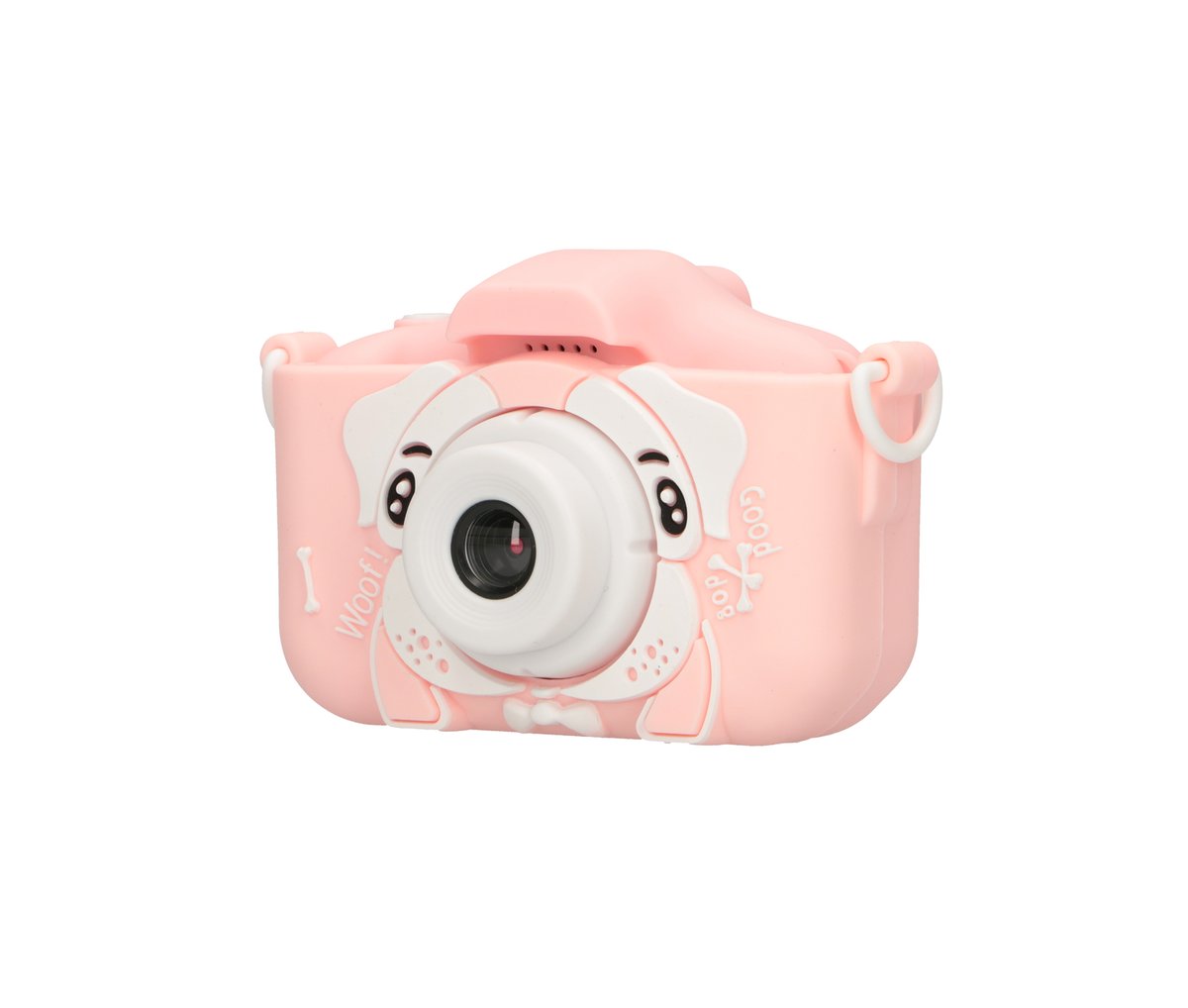 Extralink Kids Camera H28 Single Różowy | Aparat cyfrowy | 1080P 30fps, wyświetlacz 2.0" - obrazek 2