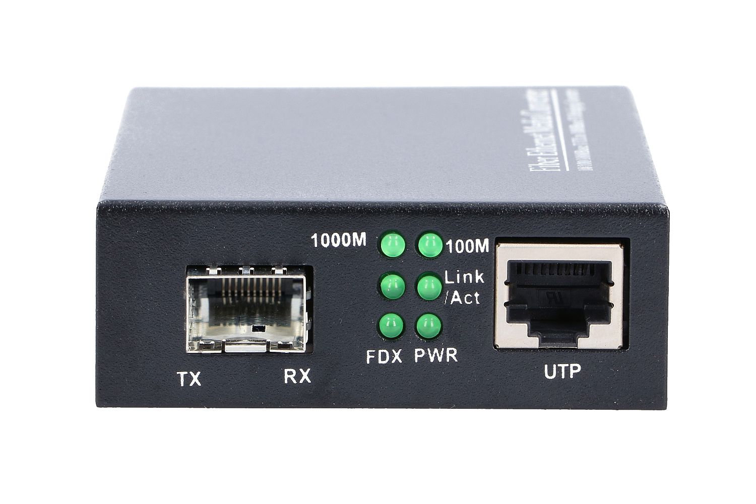 Extralink Sedir | Media konwerter | 1x SFP, 1x RJ45 1000Mb/s, zamiennik MC220 - obrazek 3