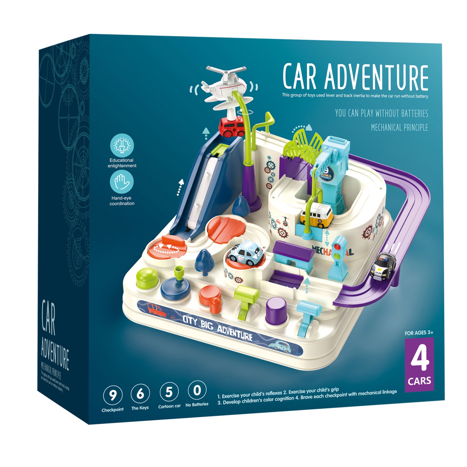 Extralink Toys | Inteligentny Tor | Samochody, zabawka - obrazek 5