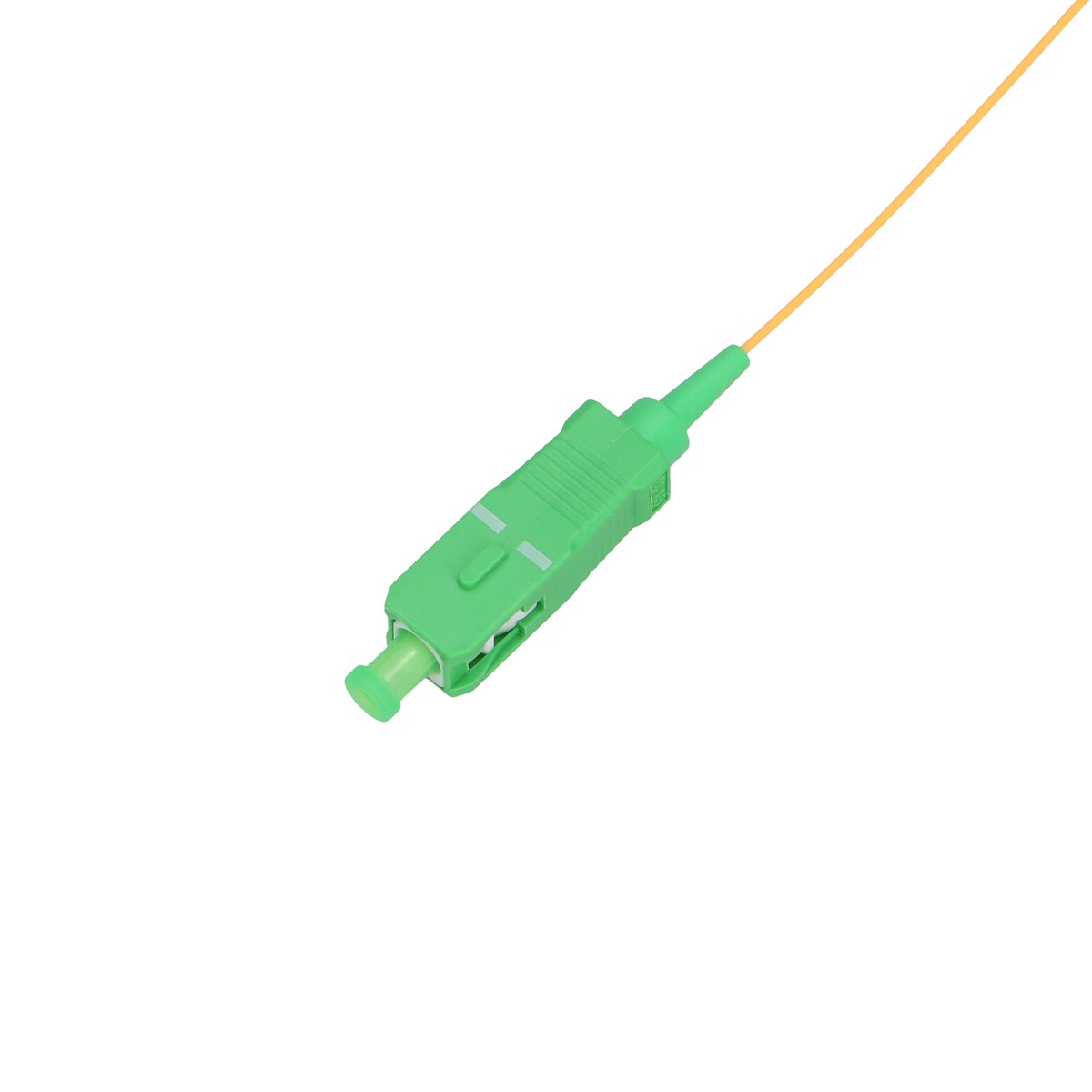 Extralink SC/APC | Pigtail | Jednomodowy, 900um G.657A 1,5m, Easy strip, żółty - obrazek 3
