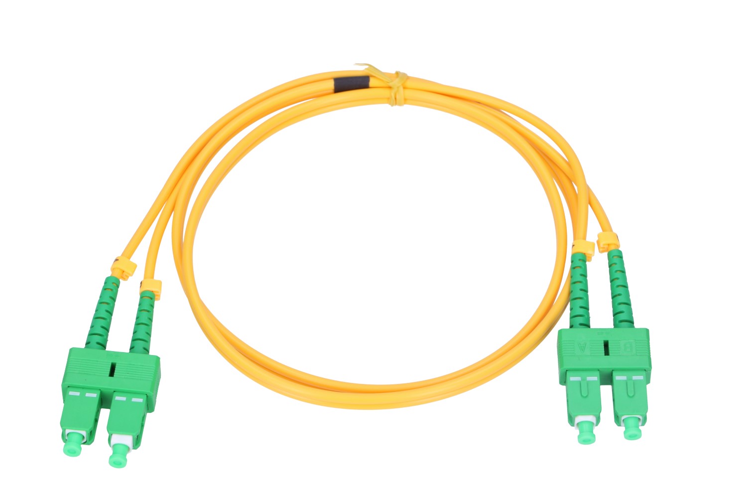 Extralink SC/APC-SC/APC | Patchcord | Jednomodowy, Duplex, G657A, 3mm, 2m - obrazek 2