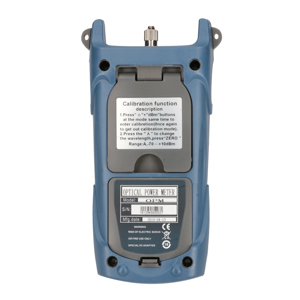 Extralink WT-3053 | Miernik mocy optycznej | 800-1600nm, LCD, 3x bateria AA - obrazek 3