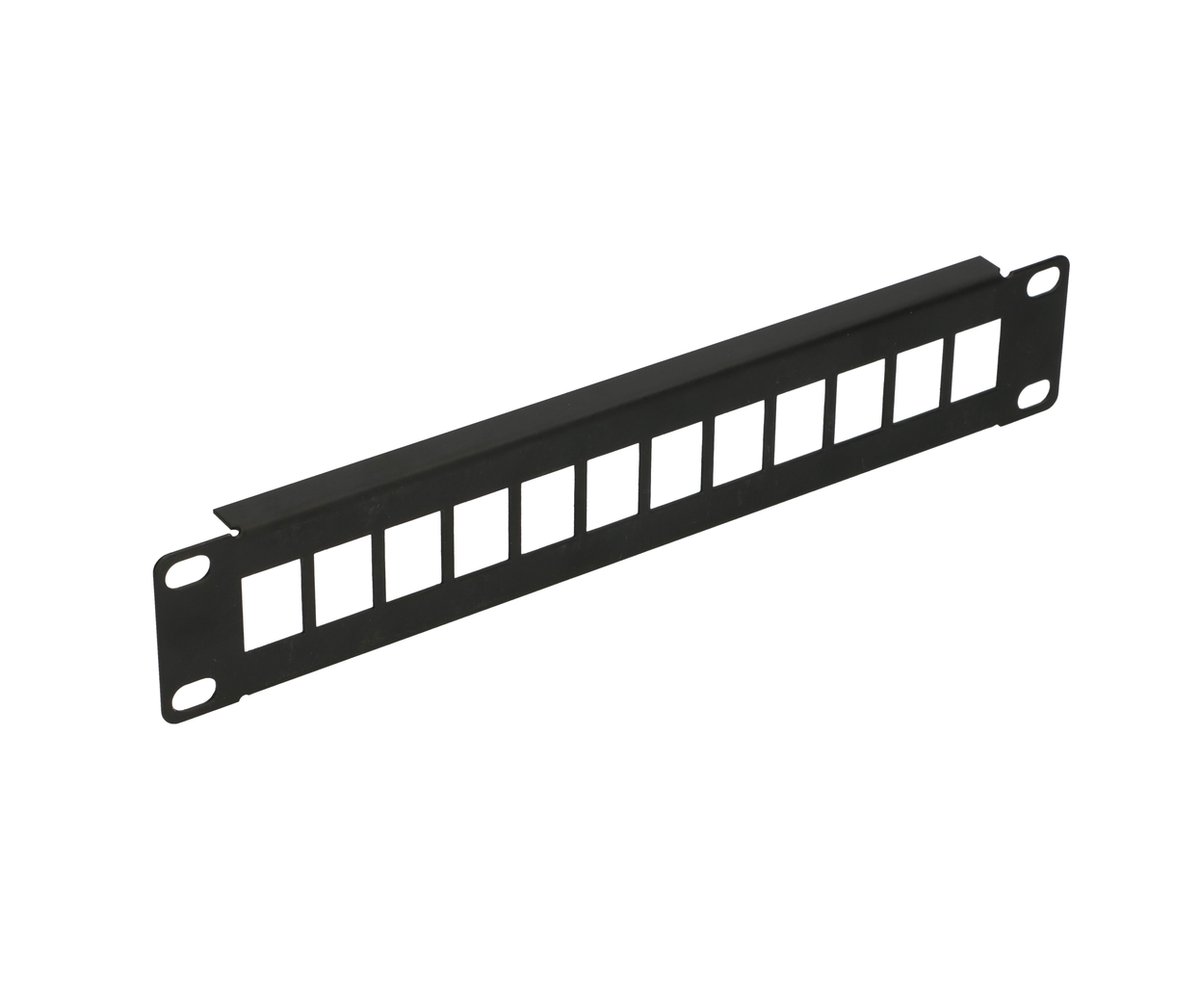 Extralink 12 Portów 10" | Patchpanel | Modularny, 12 portów - obrazek 4
