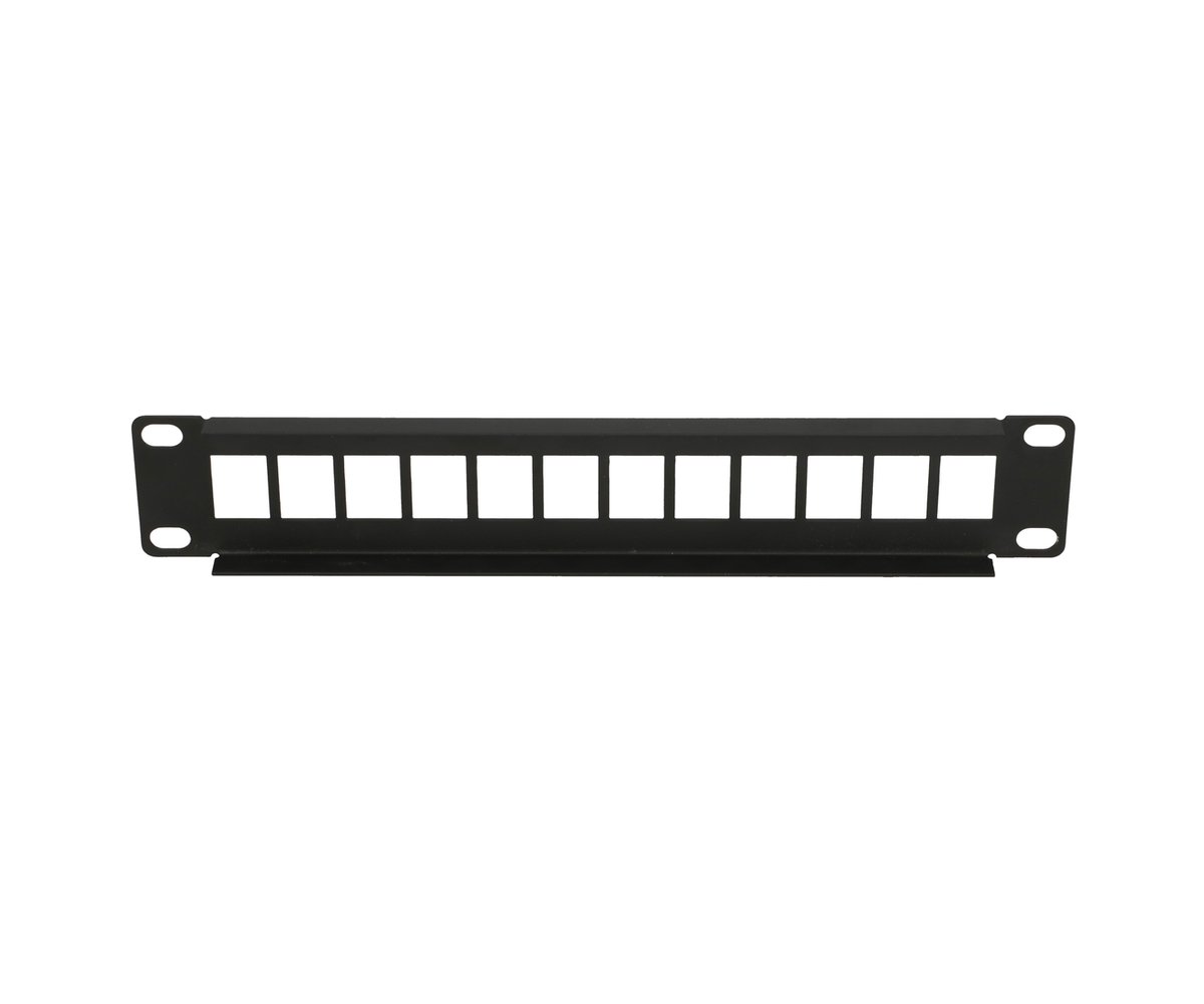 Extralink 12 Portów 10" | Patchpanel | Modularny, 12 portów - obrazek 5