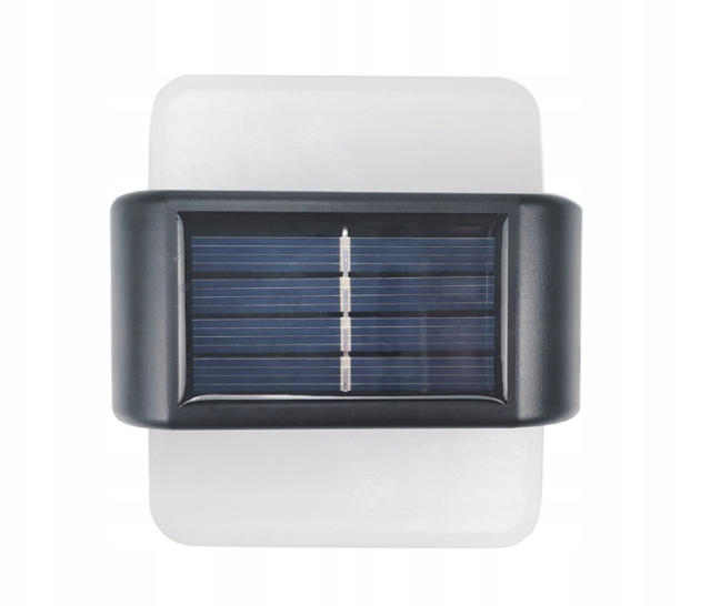 Extralink | Komplet 2 lampek solarnych | kinkiet 9 x 9 x 2,3 cm Arras LED ciepły biały