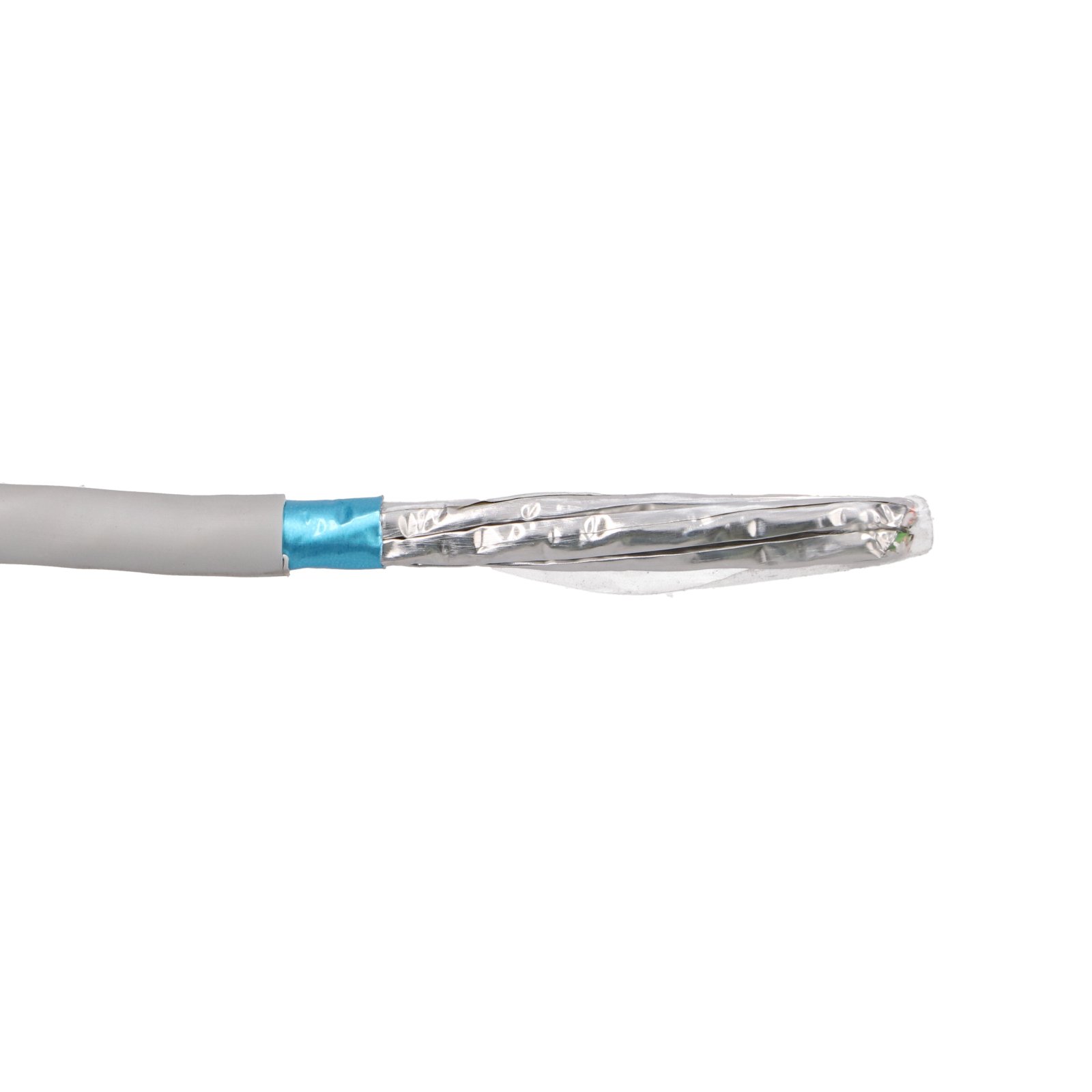 Extralink CAT6A FFTP (F/FTP) Wewnętrzny | Kabel sieciowy skrętka | 25m - obrazek 3