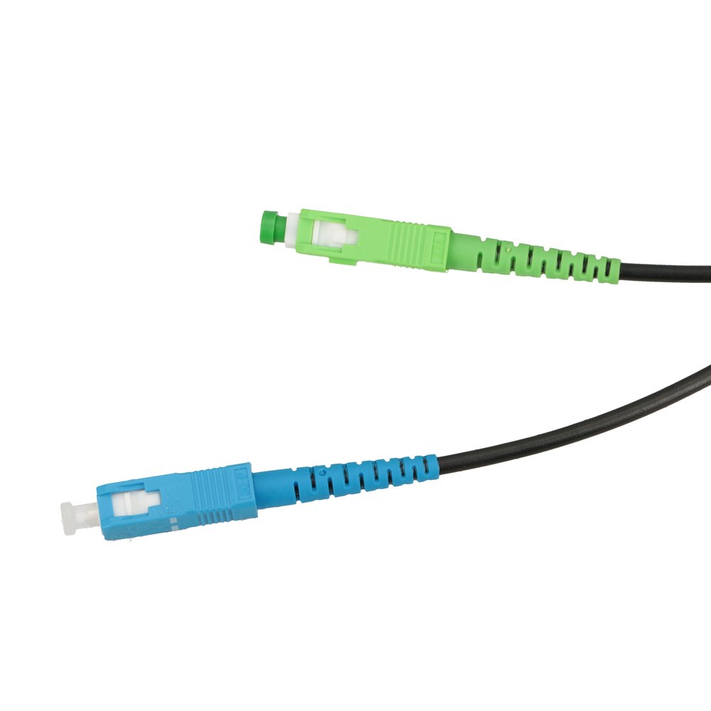 Extralink SC/APC-SC/UPC | Patchcord | Okrągły, wiszący, jednomodowy, Simplex, G.657A2, 160m - obrazek 2