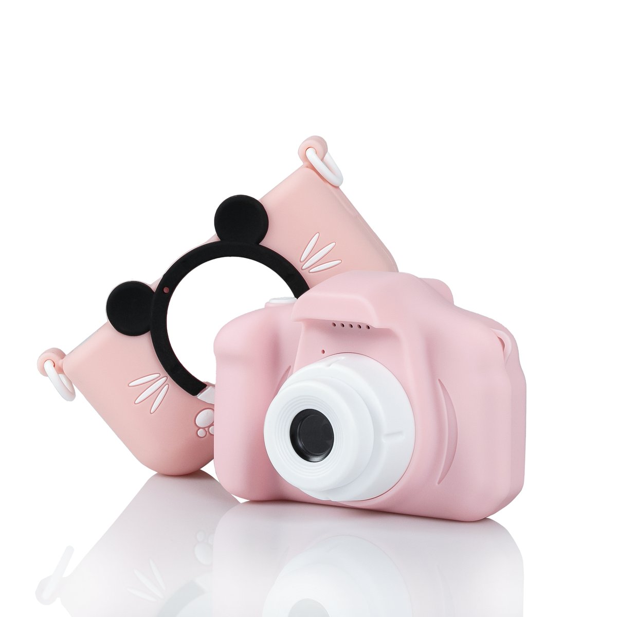 Extralink Kids Camera H31 Single Różowy | Aparat cyfrowy | 1080P 30fps, wyświetlacz 2.0" - obrazek 5