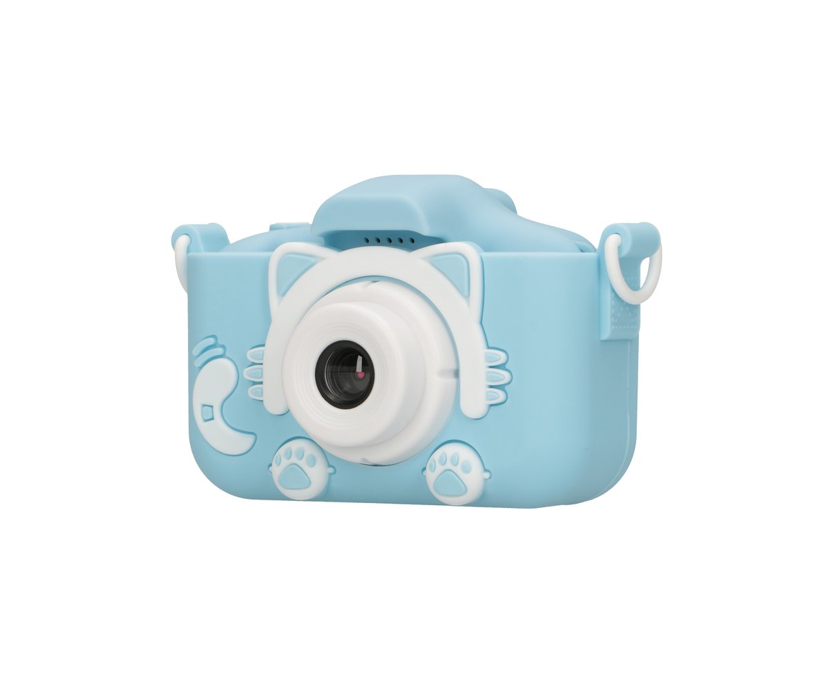 Extralink Kids Camera H27 Single Niebieski | Aparat cyfrowy | 1080P 30fps, wyświetlacz 2.0" - obrazek 2