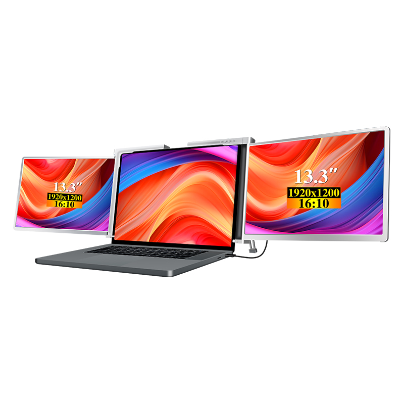 Extralink Smart Life S350 13.3" | Przenośne monitory do laptopa | 2 monitory, IPS, 1920x1200