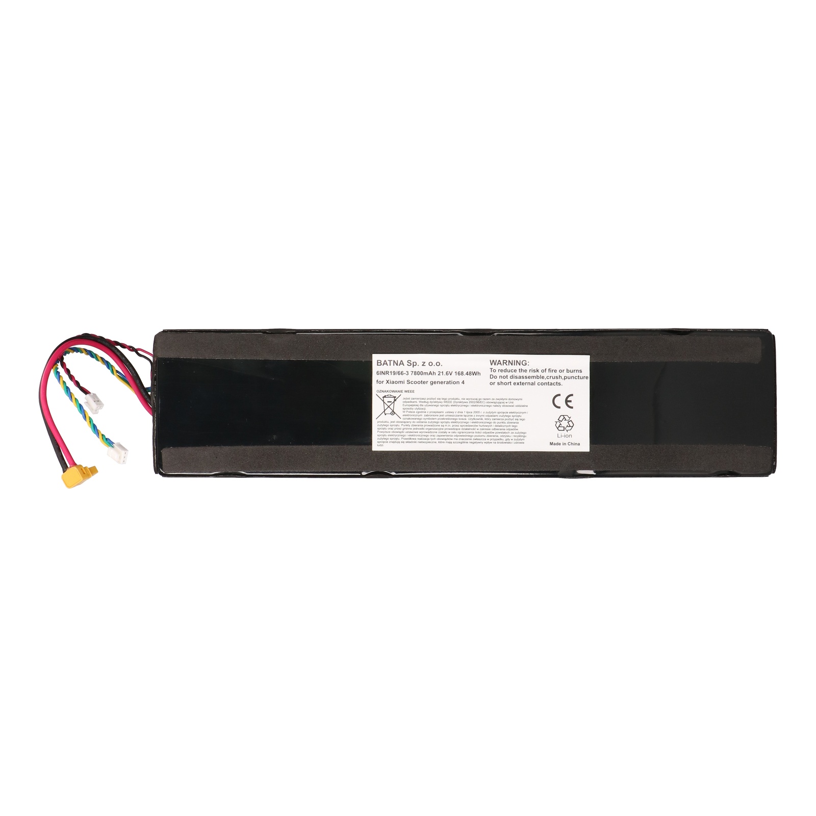 Xiaomi Scooter Generation 4 Bateria 21.6V 7650mAh | Akumulator do hulajnogi elektrycznej | Zamiennik, 21.6V, 7650mAh