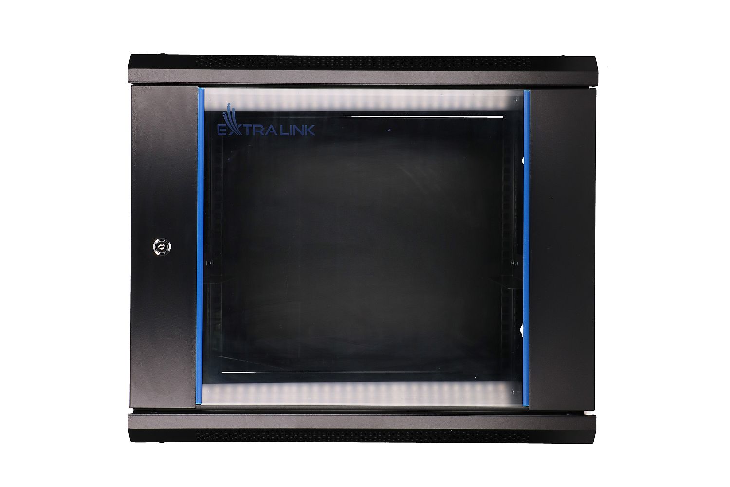 Extralink 9U 600x600 Czarna | Szafa rack | montowana na ścianie - obrazek 2