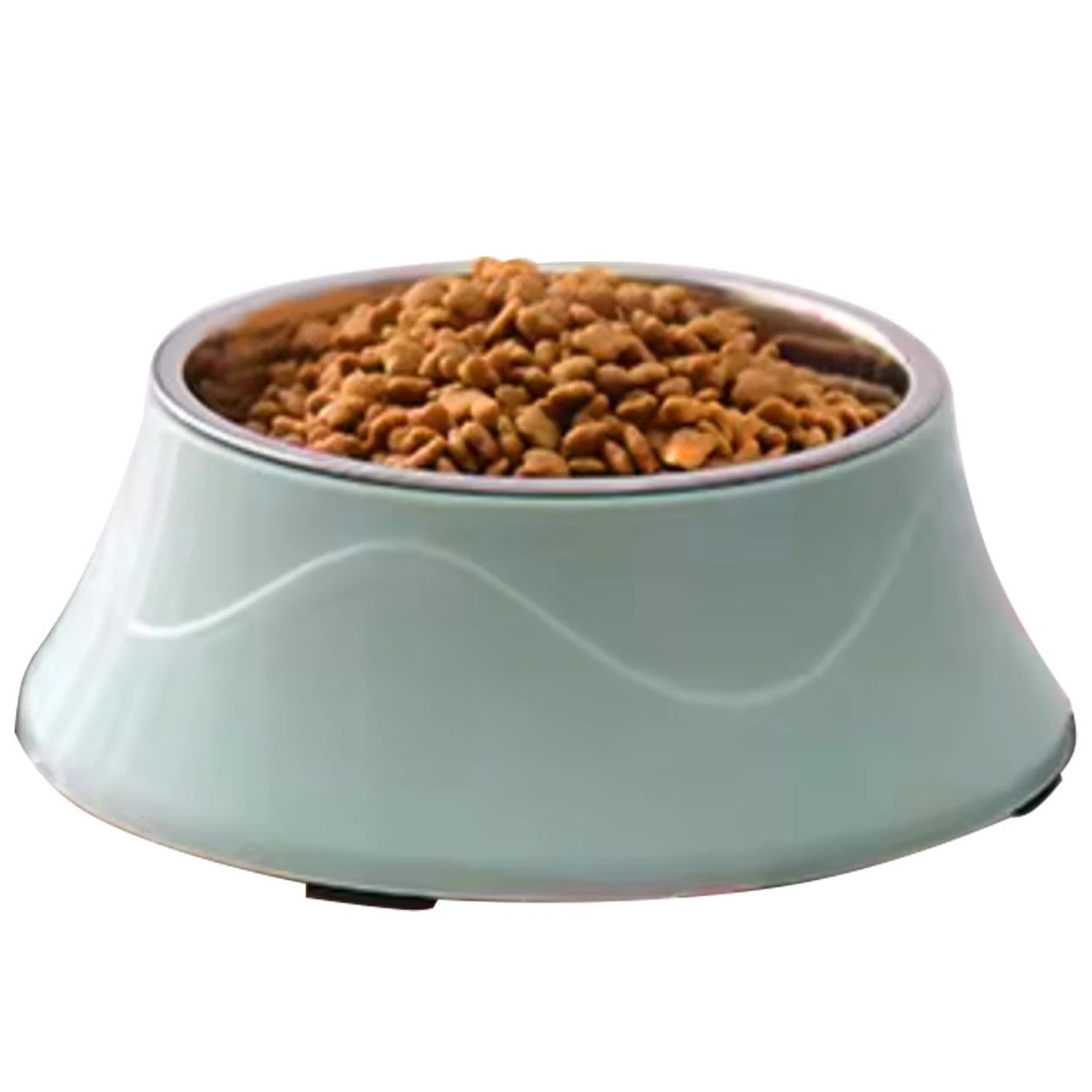 Extralink Pets | Podwójna miska dla psa kota | metalowa 2w1 na karmę suchą mokrą i wodę pet-823