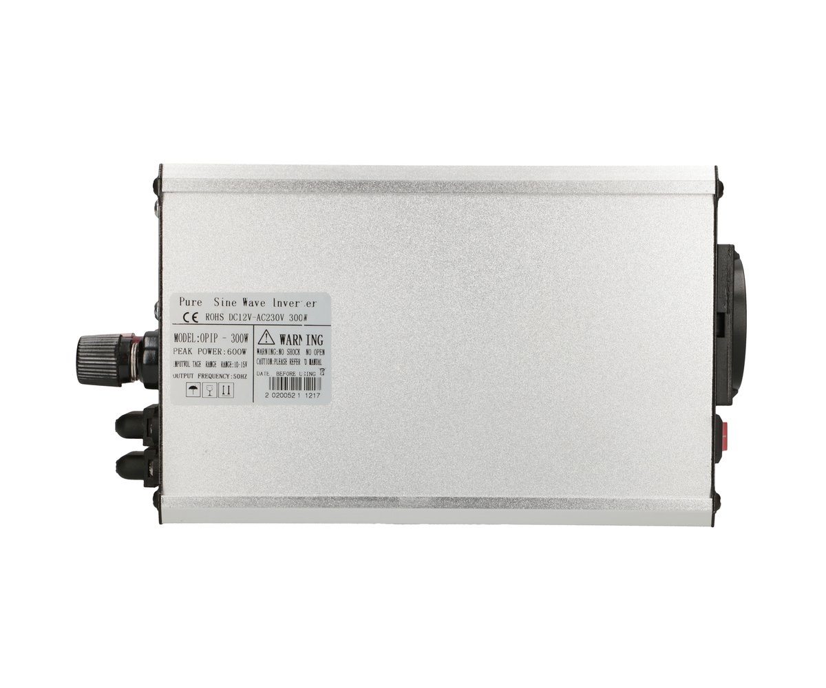Extralink OPIP-300W | Przetwornica napięcia | samochodowa 12V, 300W czysty sinus, USB-A, USB Typ C - obrazek 5