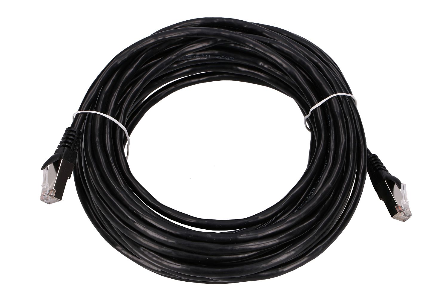 Extralink Kat.5e FTP 10m | Patchcord LAN | Miedź Kabel sieciowy skrętka - obrazek 2