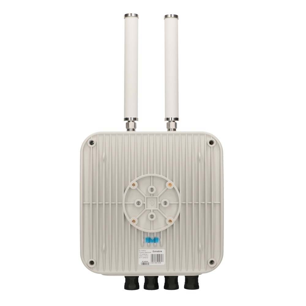 Extralink ELTEBOX Outdoor | Antena | LTE + WiFi 2,4GHz, 4x RJ45, 2x antena dookólna - obrazek 4
