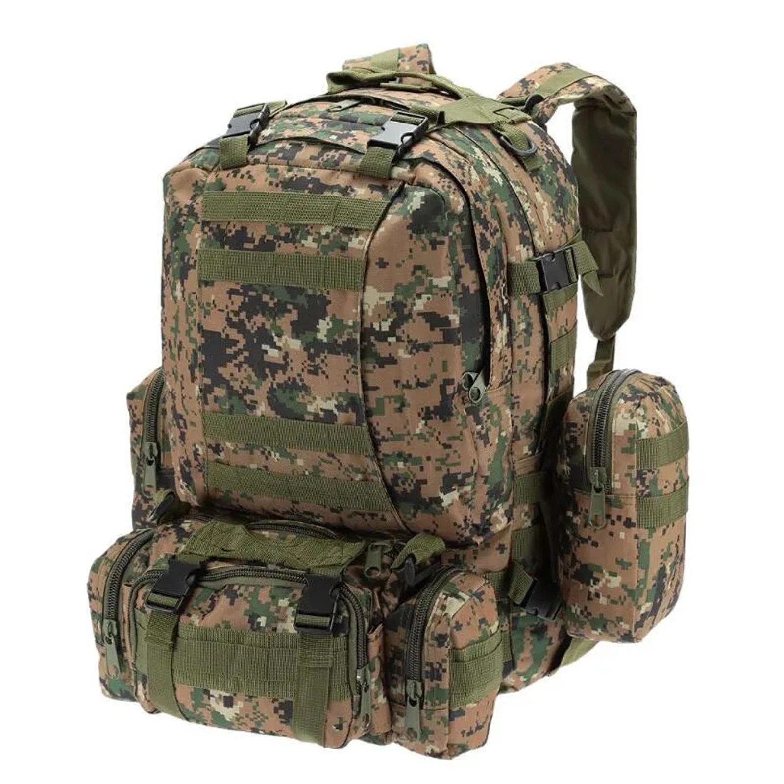 Extralink Military Plecak szkolny podróżny taktyczny 4w1 wojskowy turystyczny survival 50l mil-668 - obrazek 2