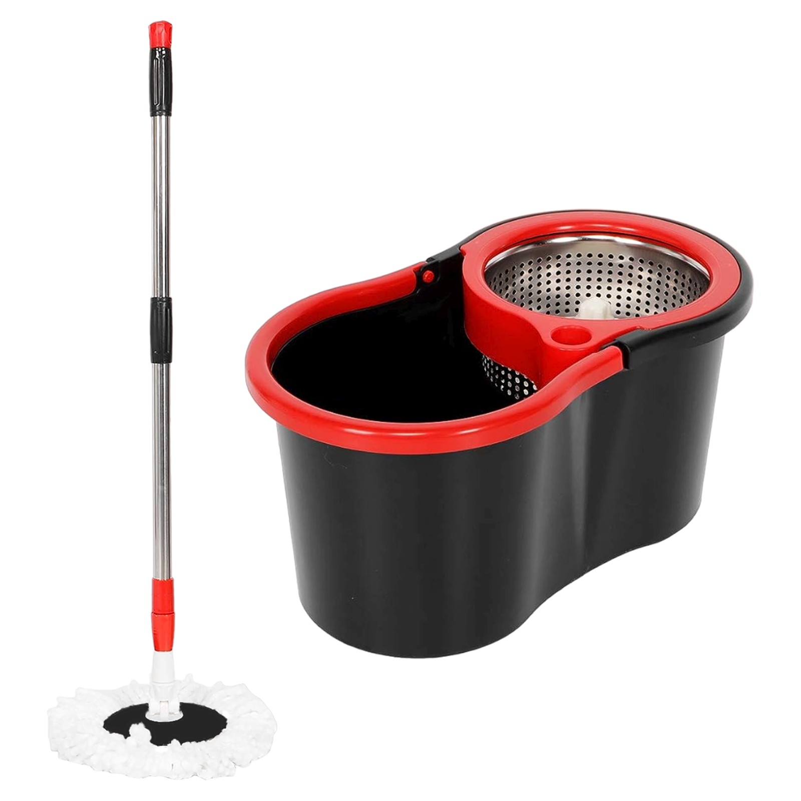 Extralink | Mop obrotowy rotacyjny | 360 spin turbo 3w1 + 2 nakładki