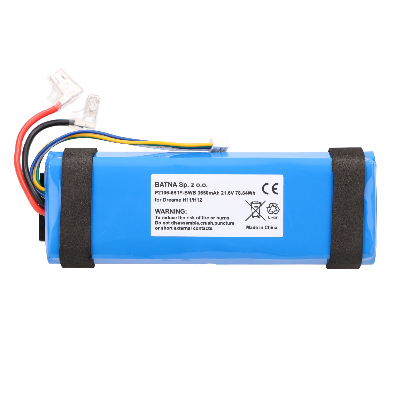 Dreame H11/H11 MAX P2106-6S1P-BWB 3650mAh 21.6V | Bateria akumulator | - obrazek 2