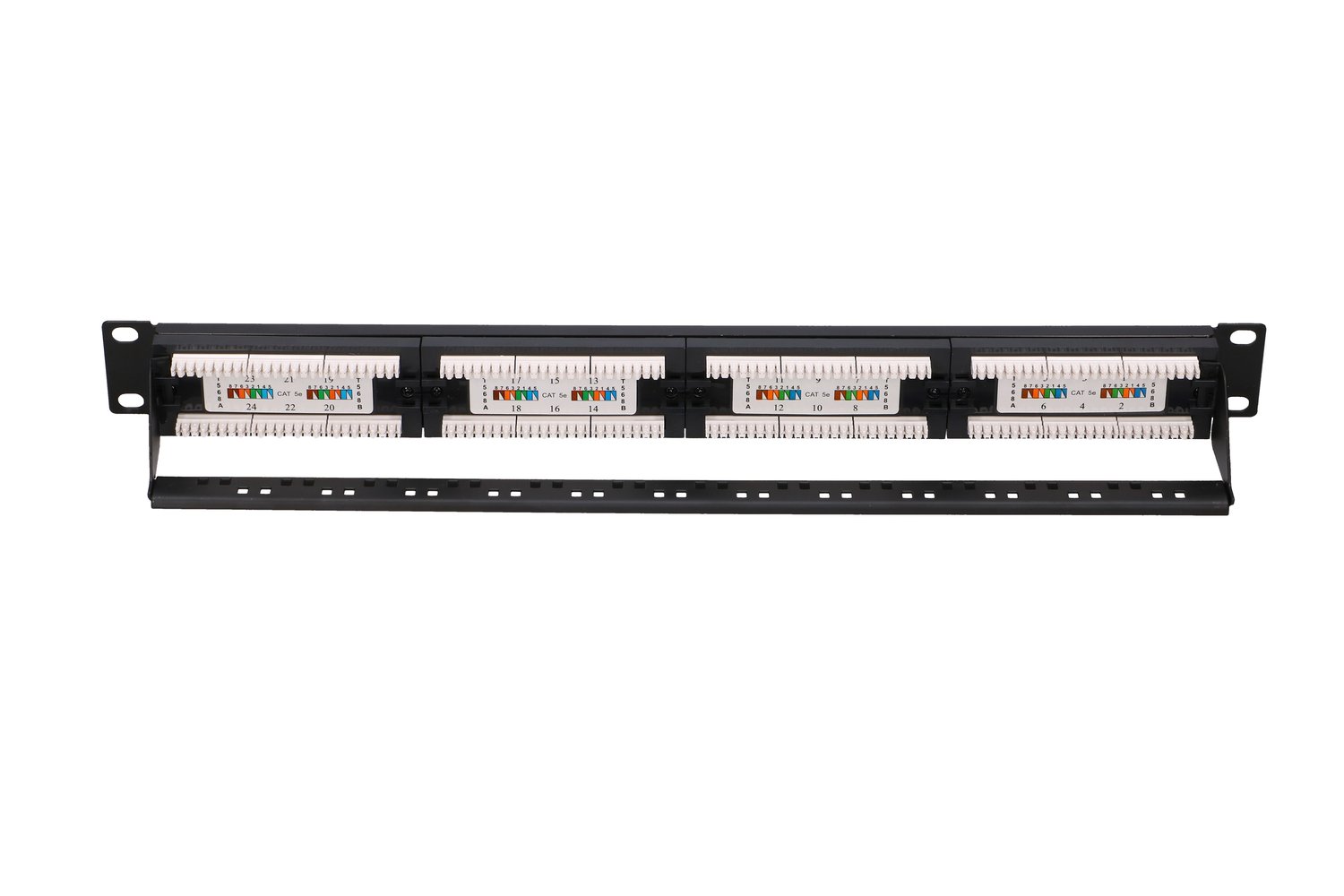 Extralink CAT5E UTP V2 | Patchpanel | 24 porty - obrazek 4