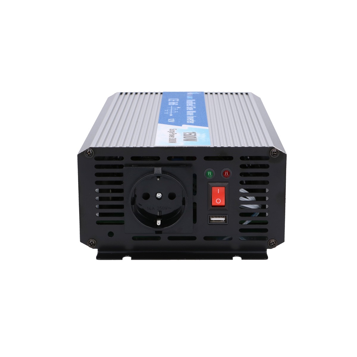 Extralink OPIM-1500W | Przetwornica napięcia | samochodowa 12V, 1500W modyfikowany sinus - obrazek 5