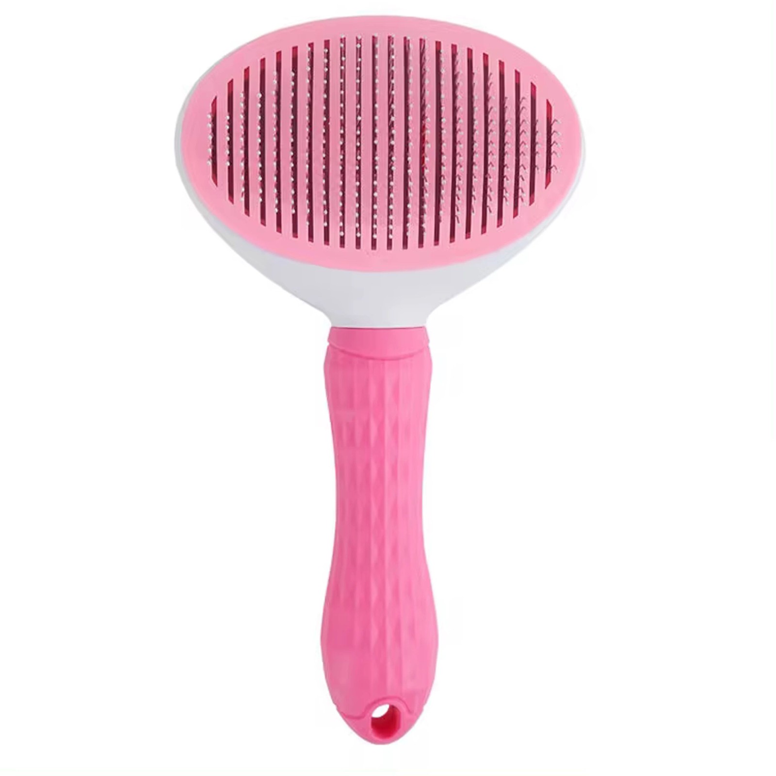 Extralink Pets | Szczotka do sierści dla psa kota | samoczyszcząca ergonomiczna grzebień pet-815 - obrazek 2