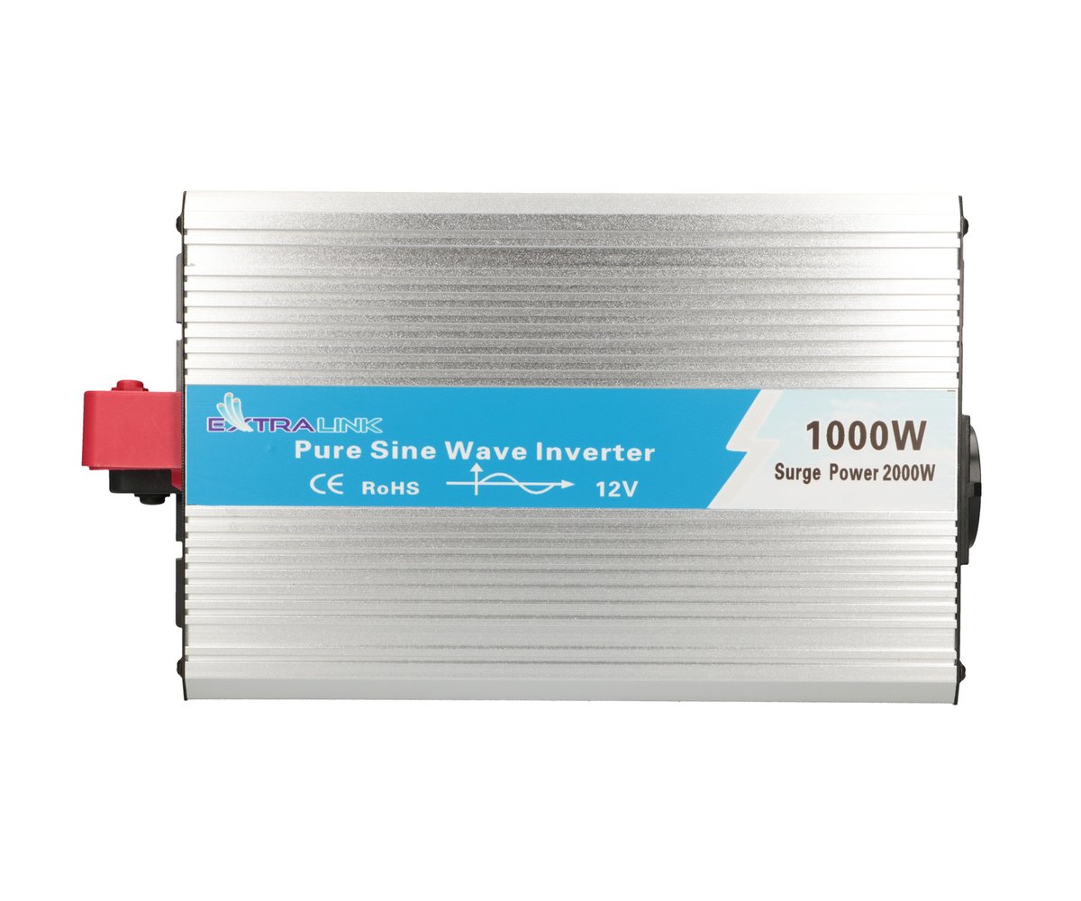 Extralink OPIP-1000W | Przetwornica napięcia | 12V - 230W, 1000W, czysty sinus - obrazek 4