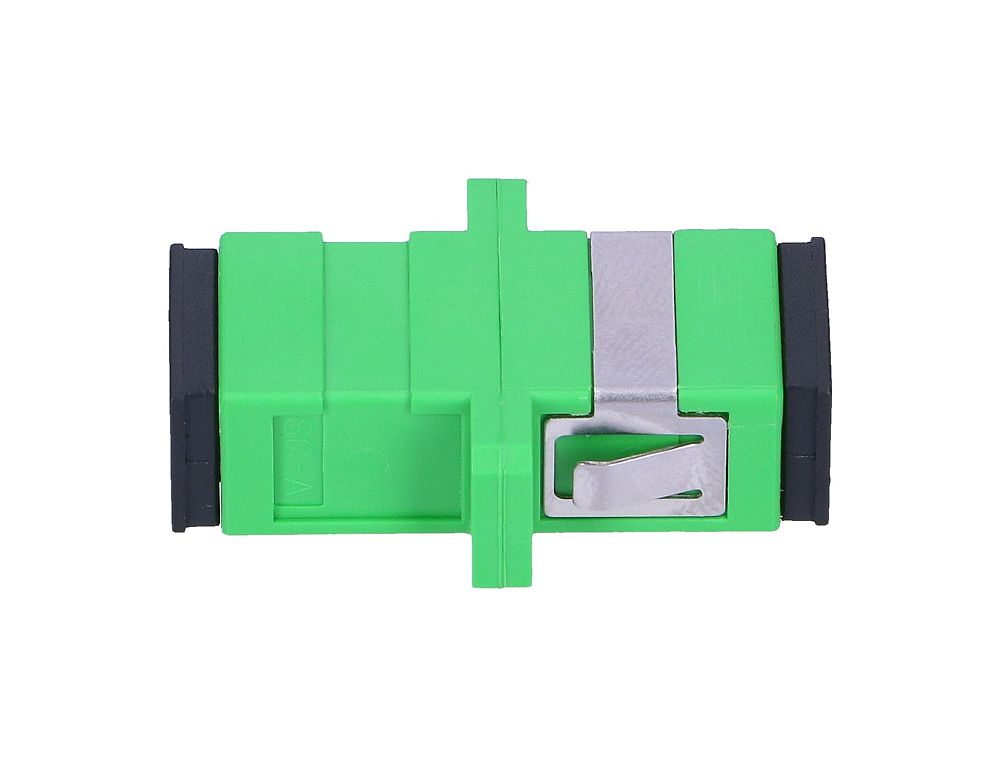 Extralink SC/APC | Adapter | Jednomodowy, Simplex, zielony - obrazek 2