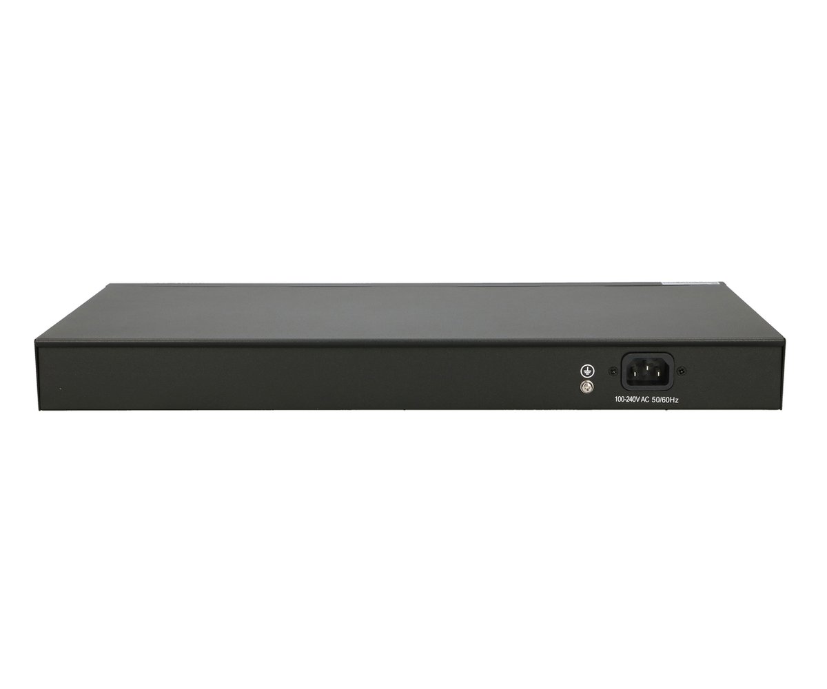 Extralink ARES | Switch PoE | 16x Gigabit PoE/PoE+, 2x SFP, 1x Port Konsolowy, 150W, Zarządzalny - obrazek 3