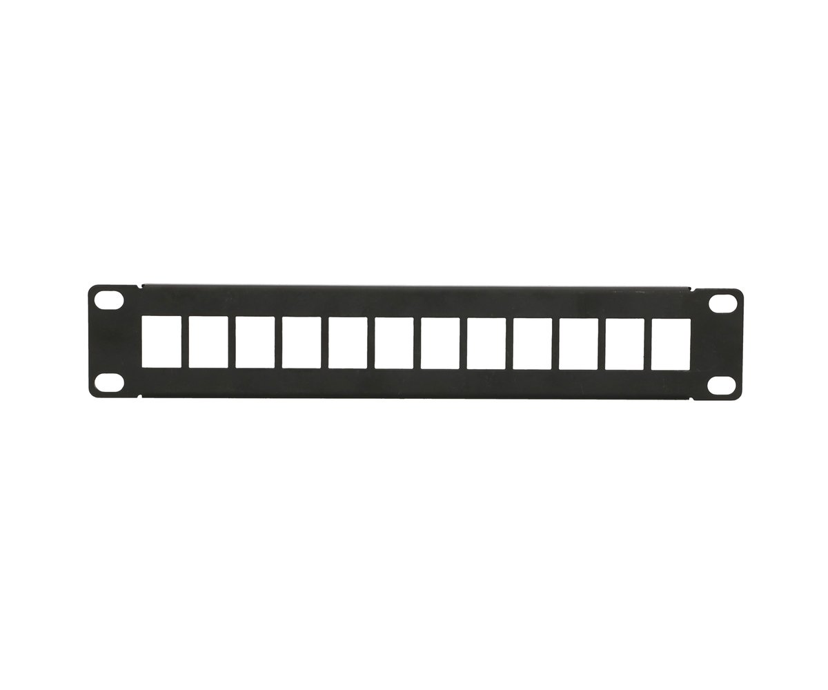 Extralink 12 Portów 10" | Patchpanel | Modularny, 12 portów - obrazek 2