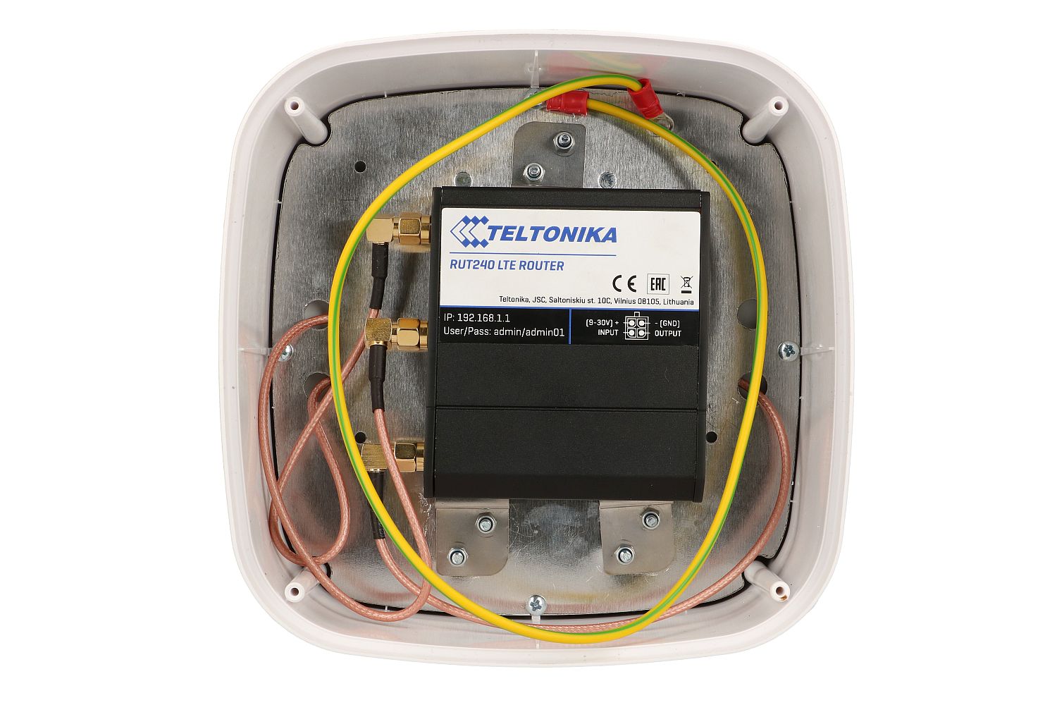 Extralink Eltespot 240 | Punkt dostępowy | 2,4GHz WiFi, w zestawie z routerem LTE Teltonika RUT240 - obrazek 5