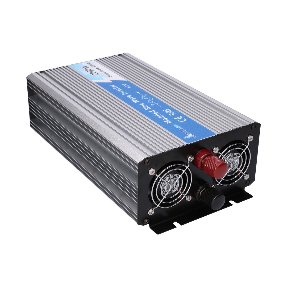 Extralink OPIM-2000W | Przetwornica napięcia | samochodowa 12V, 2000W modyfikowany sinus - obrazek 3