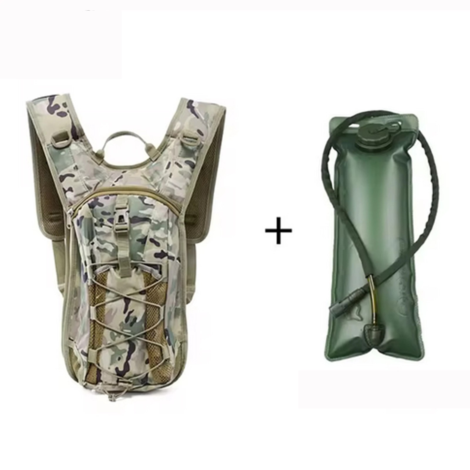 Extralink Military Plecak rowerowy górski hydracyjny z bukłakiem na wodę 3l survivalowy mil-1121 - obrazek 2