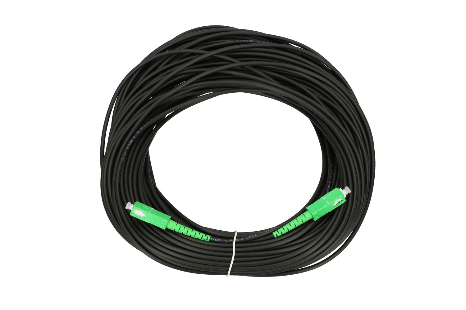 Extralink SC/APC-SC/APC | Patchcord | Okrągły, wiszący, jednomodowy, Simplex, G.657A2, 20m - obrazek 2