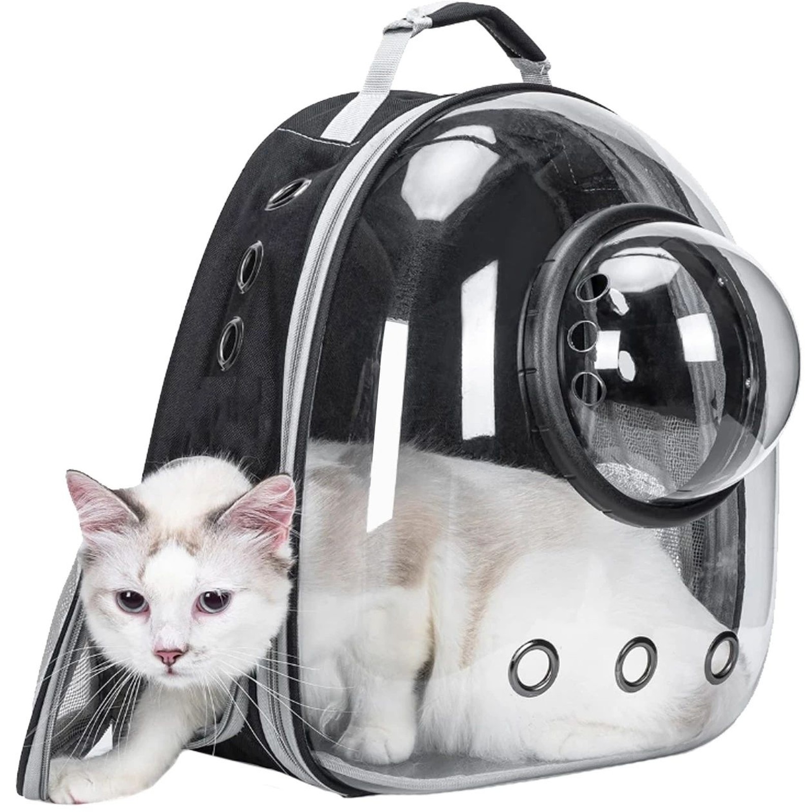 Extralink Pets | Plecak dla kota psa | transporter przezroczysty wentylowany torba na kota pet-743 - obrazek 3