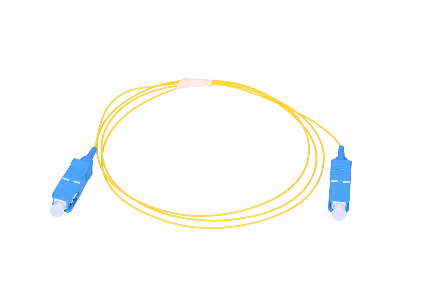 Extralink SC/UPC-SC/UPC | Patchcord | Jednomodowy, Simplex, G657A, 900um, 1m